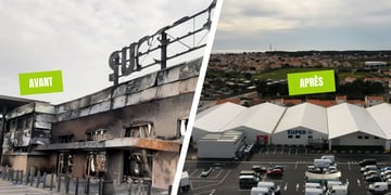 avant/après Super U - Locabri